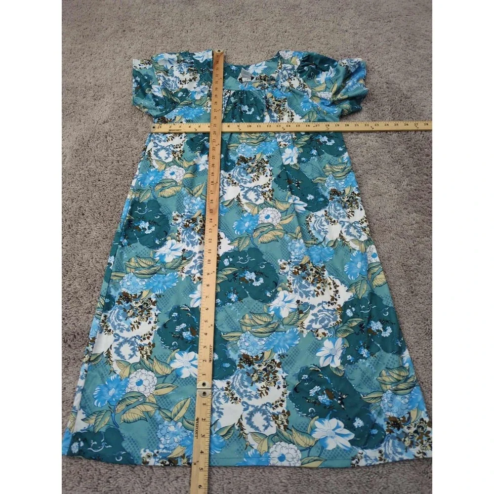 Anthony Richards‎ Nightgown Womens M Floral Tradwife Comfort